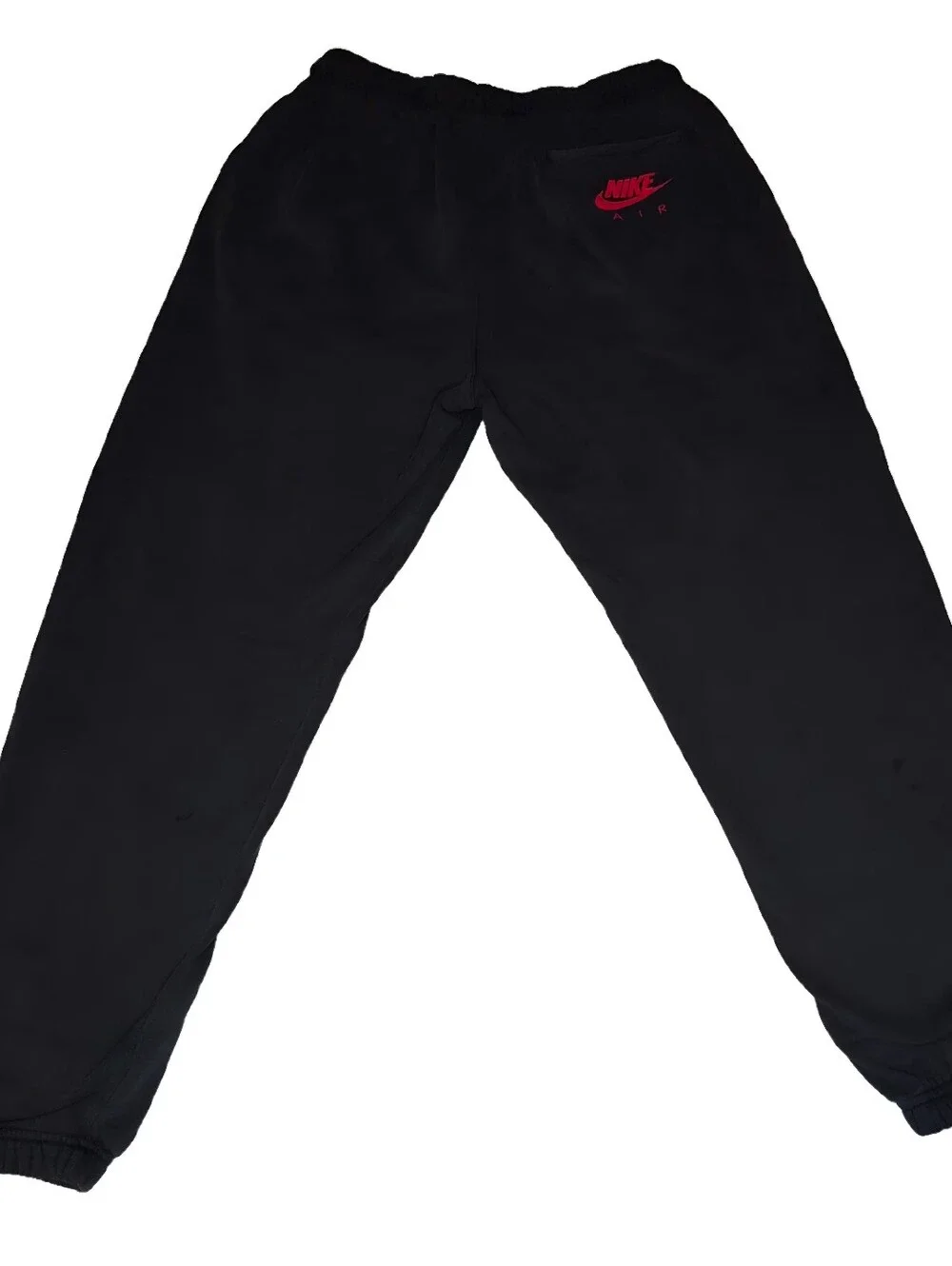 Jordan Black Sweatpants with White AIR JORDAN Side Logo